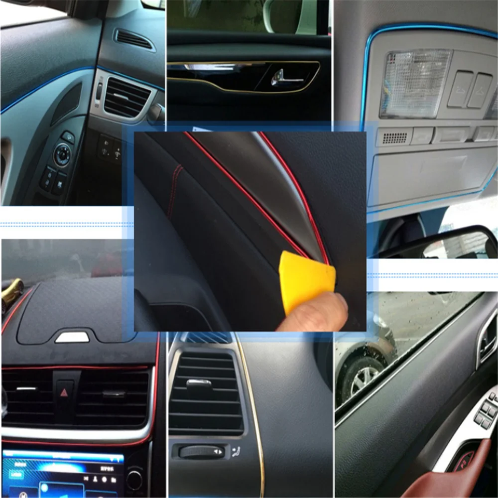 5M car dashboard door trim molding for Mercedes Benz A180 A200 A260 W203 W210 W211 AMG W204