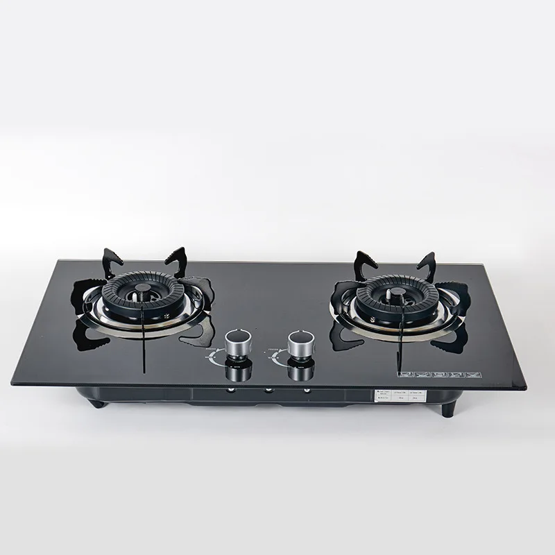 Outstanding Quality Luxury Stainless Steel 2 Burners Wok Burner Gas Stove