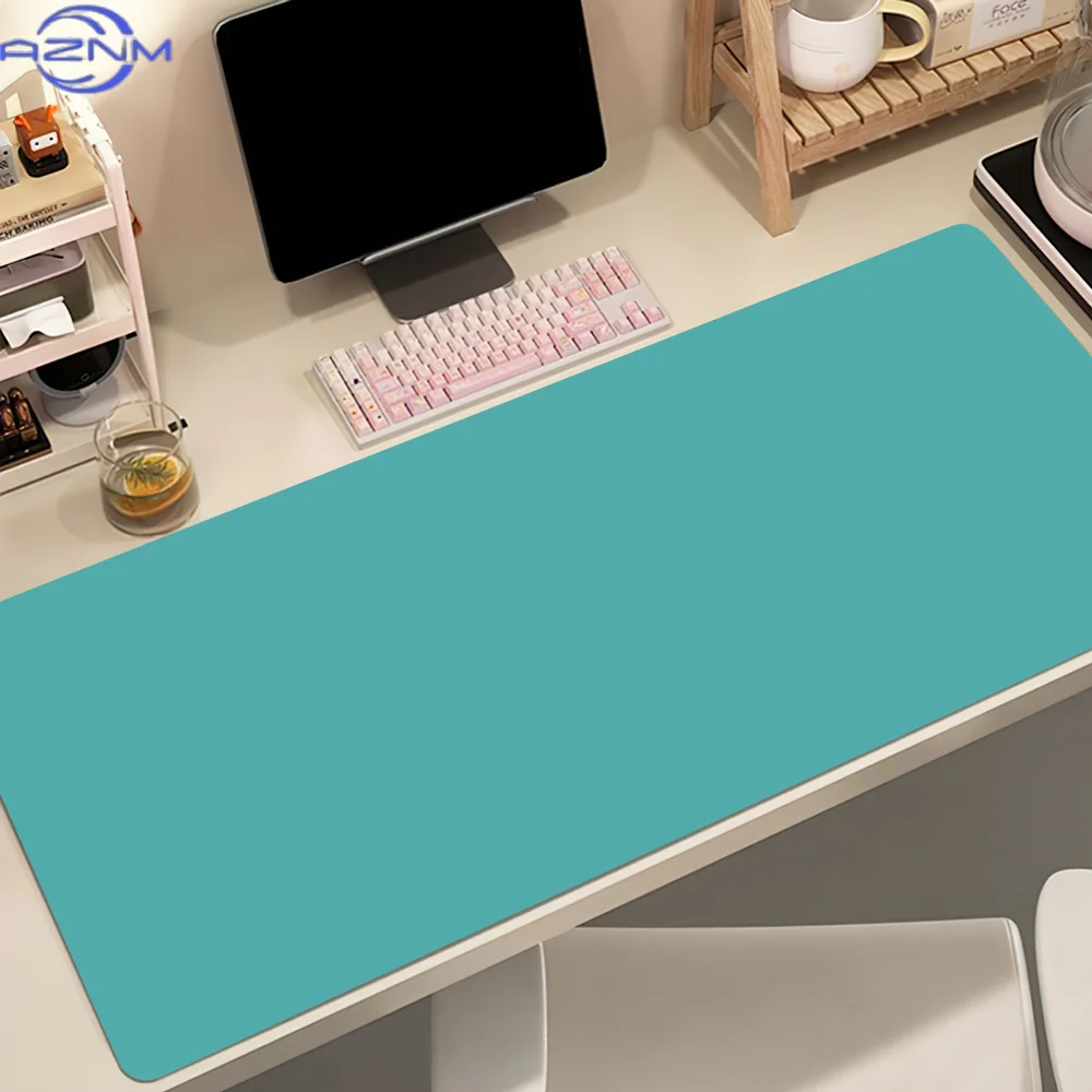 Fashion Classic Transformative Teal Navy Blue Non-slip Thickened MousePad Student Gaming Cushion Large Writing Lockedge Office