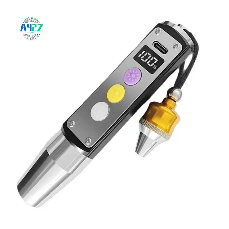 A42Z-LED Three Switches Three Light Sources Jade Identification Flashlight Gemstone Mineral Detection 365Nm Ultraviolet