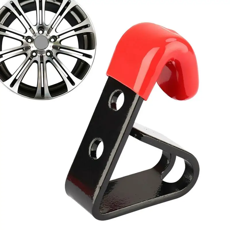 Tire Wheel Hub Hook Wheel Shop Display Stand Metal Holder Rack Wall Mounted Racing Car Wheel Hub Hanging Hook