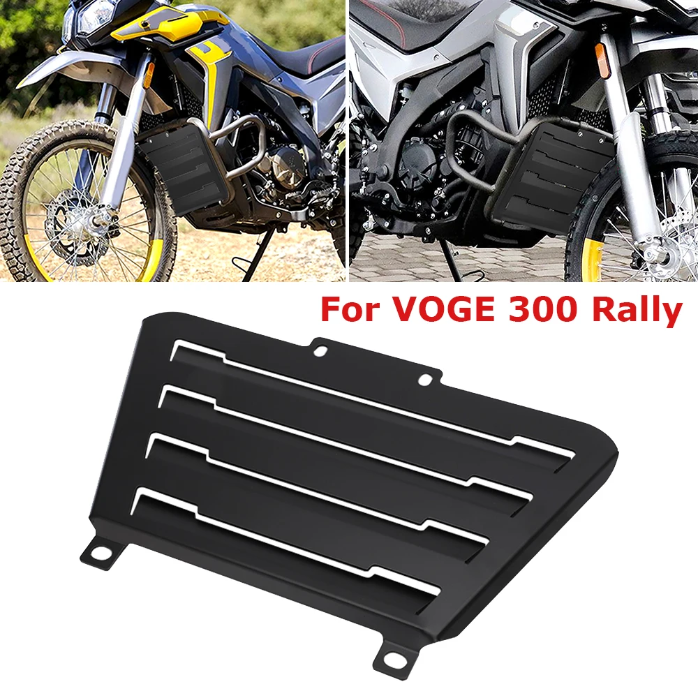 

Motorcycle Engine Cover Fan Protector Crap Flap Radiator Guard Protection For Loncin VOGE 300 Rally 300 GY RALLY300 300Rally