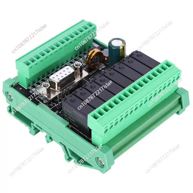 FX2N-20MR-232 5A DC24V Power PLC Board With Shell Relay Output Module 12 In 8 Out High-Speed Counting Analog Input 2AD 0-10V