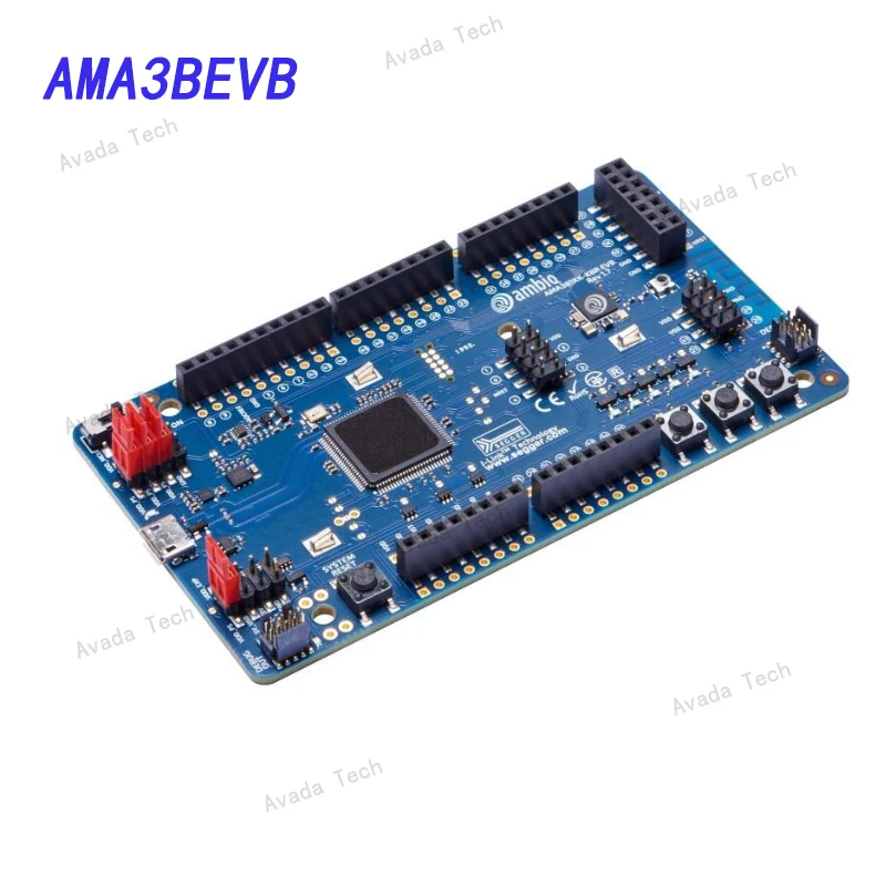 AMA3BEVB Apollo3 Blue EVB: AMA3B1KK-KBR Evaluation Board, On-board Segger J-Link Debug, USB Cable