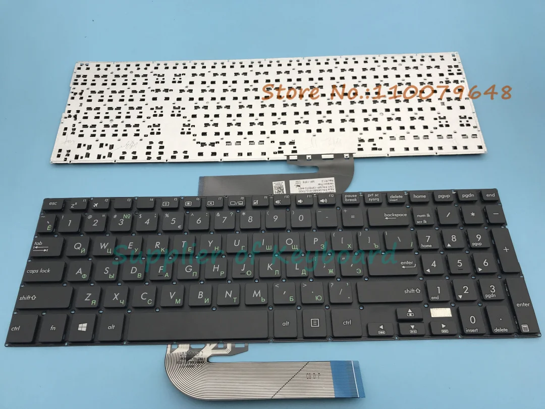 New Latin Spanish/Russian Keyboard For ASUS TP500 TP500L TP500LA TP500LB TP500LN Laptop Black