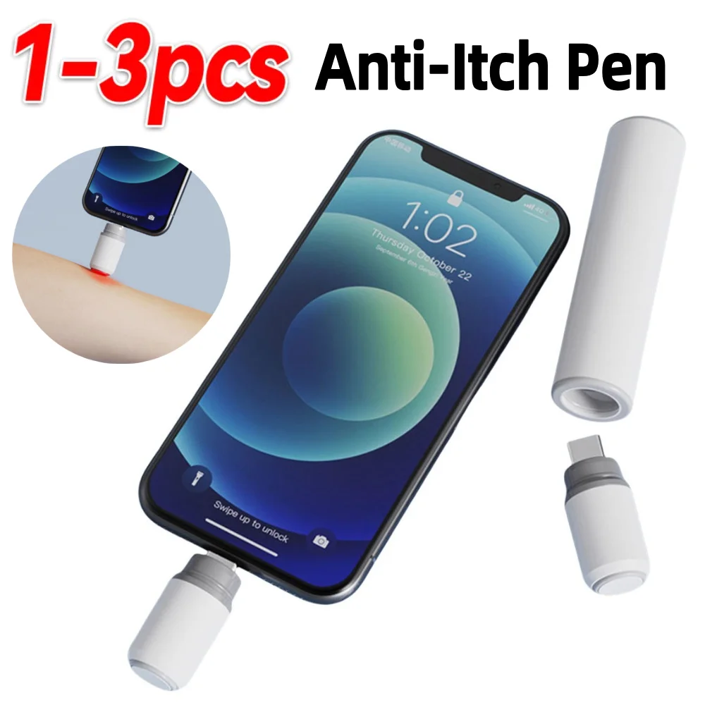 

1-3PCS Electronic Mosquito Bite Pen Portable Household Mosquito Insect Relieve Itching Pen 10-second Effective itch Relief