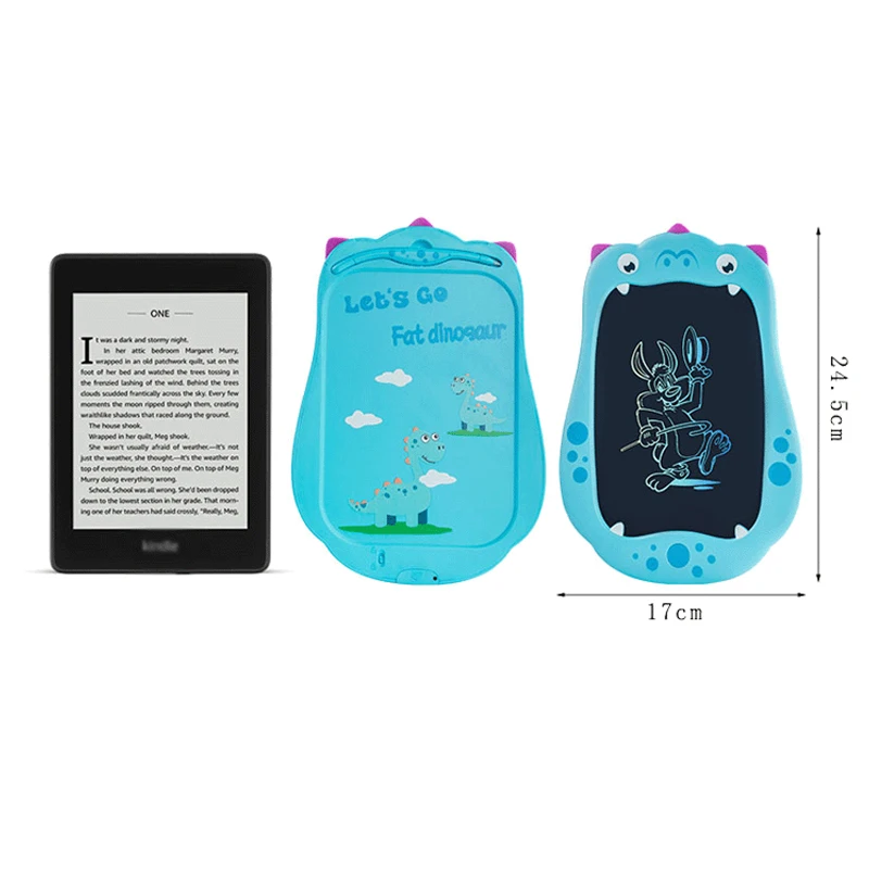 NEW Cartoon Dinosaur 8.5Inch LCD Writing Tablets Colorful Screen Drawing Pad Doodle Board Toy and Learning Tool Gift L45