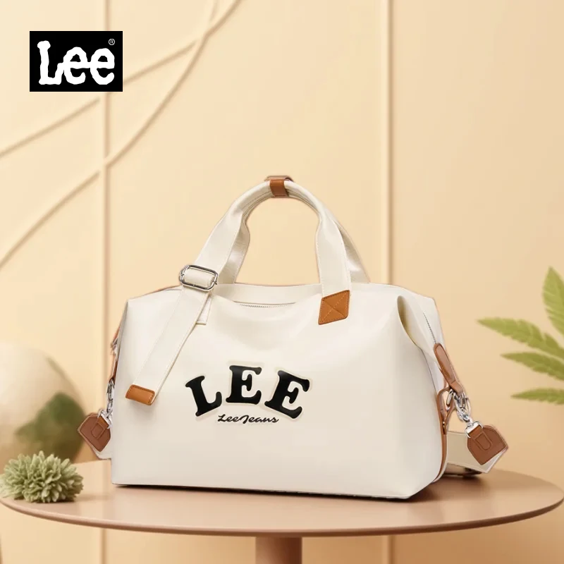 

LEE Waterproof Ladies Weekend Travel Bag Women Medium Size Overnight Luggage Duffel Bag High Quality Gym Fitness Handbag School