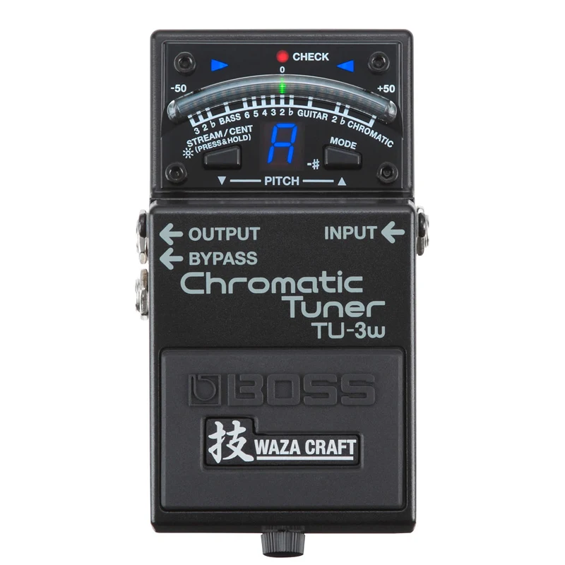 

Roland BOSS TU-3W Guitar Tuner Effects Pedal with High-Brightness Mode for Outdoor Visibility