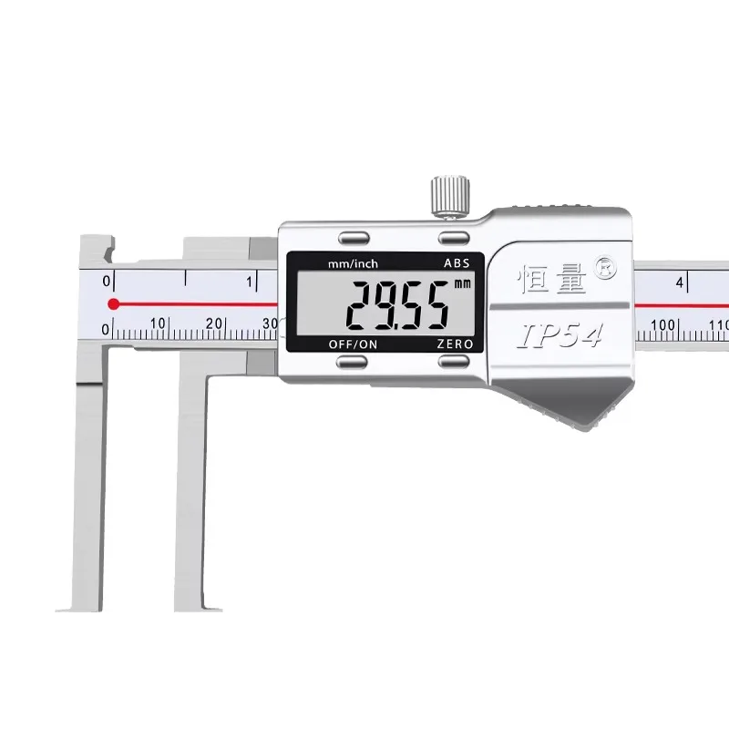 

High Precision Stainless Steel Digital Caliper with Internal Groove Cutter for Inner Diameter Measurement