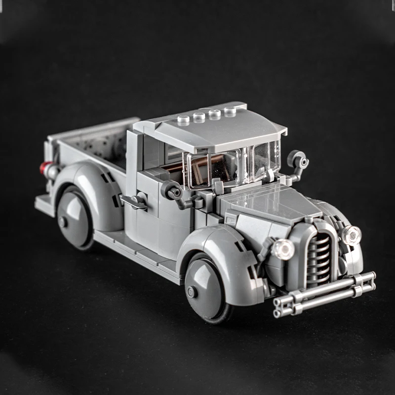 

275PCS MOC City Champions Super Car Vintage Pickup Truck Model Technology DIY Assembly Building Blocks Display Birthday Gift Set
