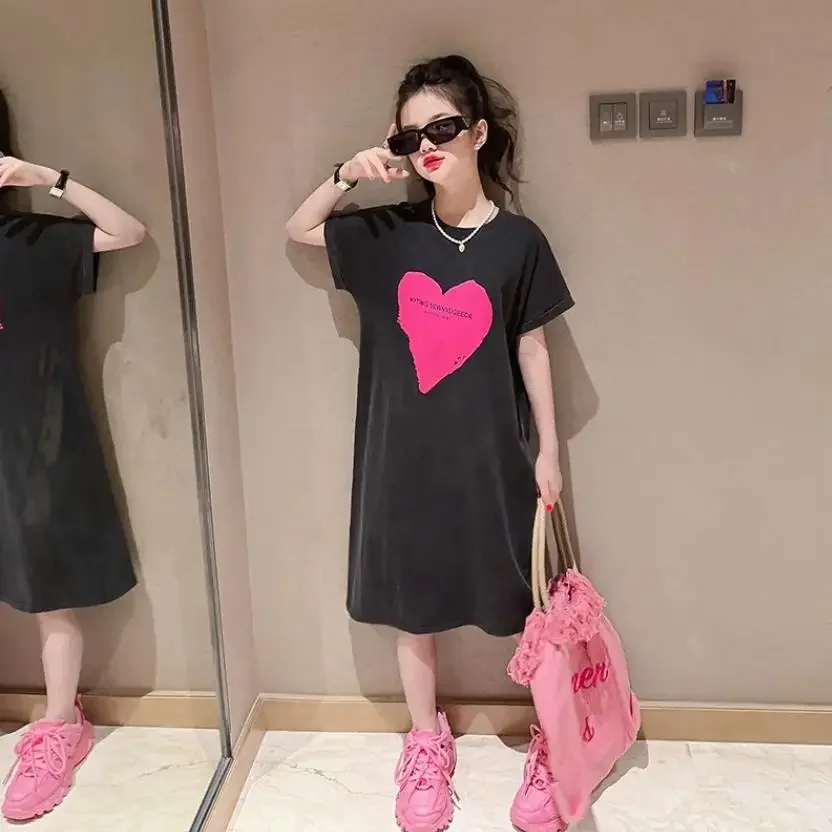 

Baby Girl And Boys Short Sleeve T-shirts Summer New Fashion Print Tees Children Dancing Outfit Teenage Clothes Kids T-shirt