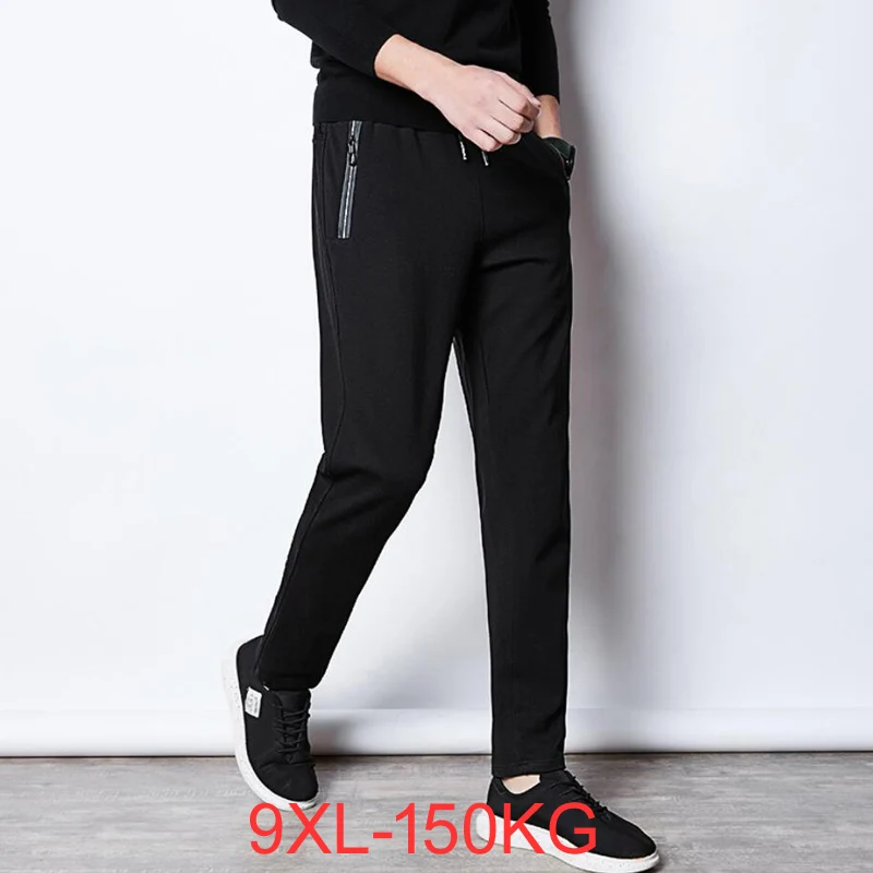 

plus size 7XL 8XL 9XL Men`s Gyms Joggers pants Fitness Casual Male Workout Skinny Sweatpants Bodybuilding sporting men Trousers