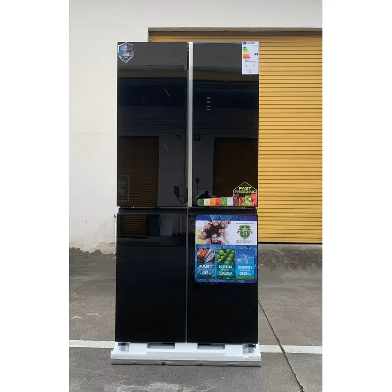 For 476L French Door Refrigerators Cross 4 Door Fridge Refrigerator and Freezer Home Low Noise Electric Side-by-side