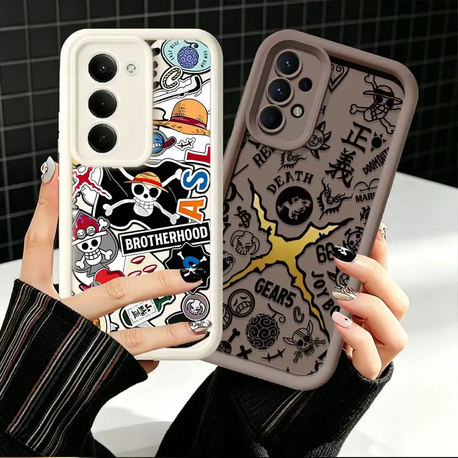 Ones Pieces Thousand Sunny Phone Cover Case for Samsung Galaxy A13 A30 A16 A25 A12 A07 A06 A36 A50 A52 A11 A21s A15 A24 A35 A17