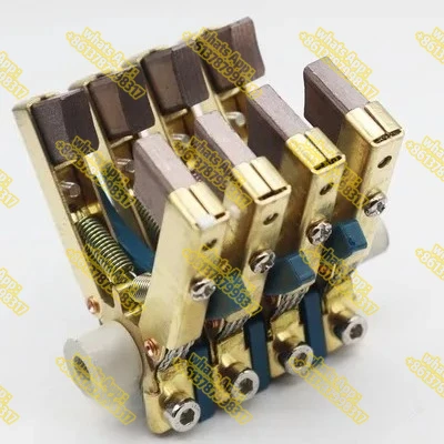 2 Road 4  Collector Ring 20x50 Carbon Brush Frame Herringbone 6x12 Conductive  Packaging Machine Accessories