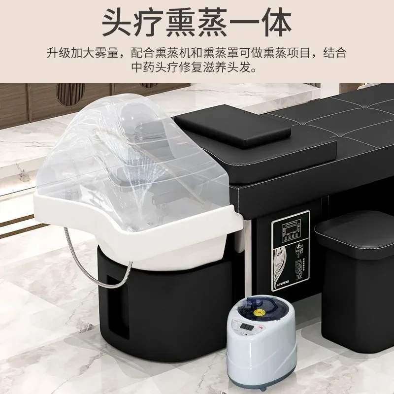 Massage shampoo bed Hair salon special multi-functional Thai fumigation head treatment bed Beauty bed Constant temperature water
