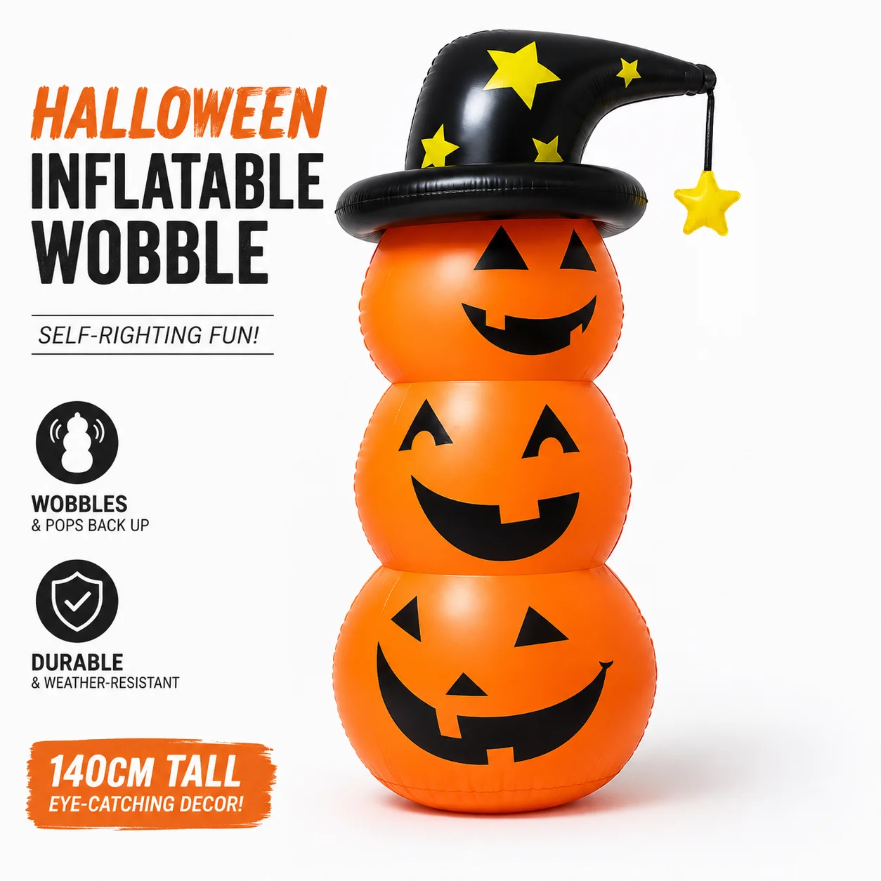 Decoración Inflable de Calabaz - Decor Lighting & Decor Fires Photos reseña y precio