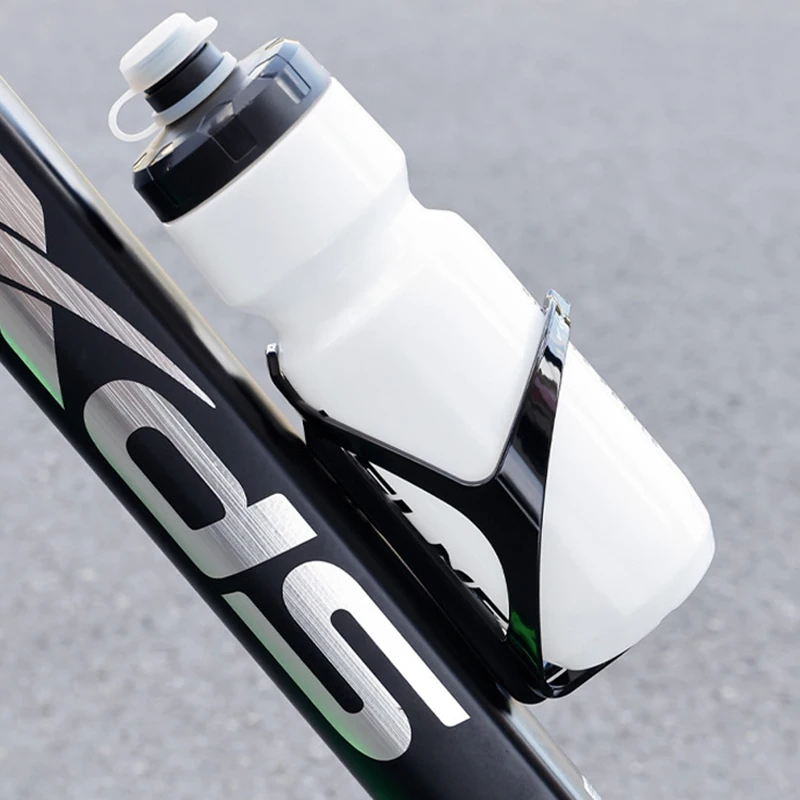 Novo 1pc bicicleta de estrada garrafa gaiola suporte garrafa água soquete titular garrafa gaiola garrafa racknylon plástico