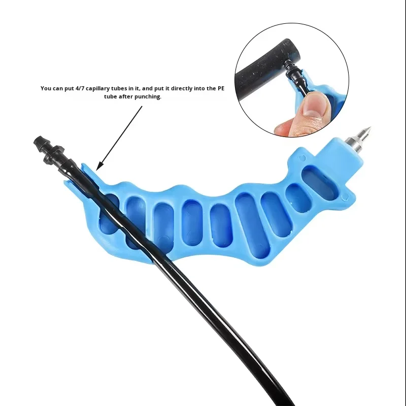 4mm hole puncher PE capillary hole puncher bypass hole accessory agricultural irrigation tool micro spray hole puncher