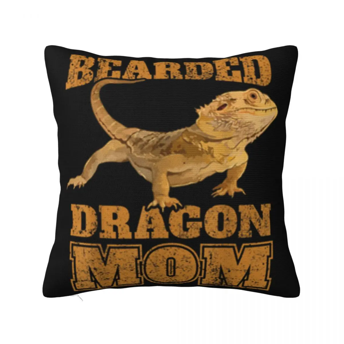 Beautiful Bearded Dragon Bearded Dragon Mom Mama Gift Man Personality Creative Design Geek Pillow Case