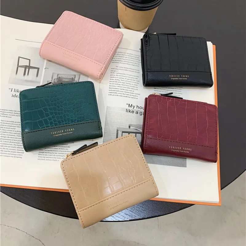 Women's Wallet Simple Card Holder Cheap Money Clip Purses for Women Ladies Fashion Wallets Girl Short Card Wallet