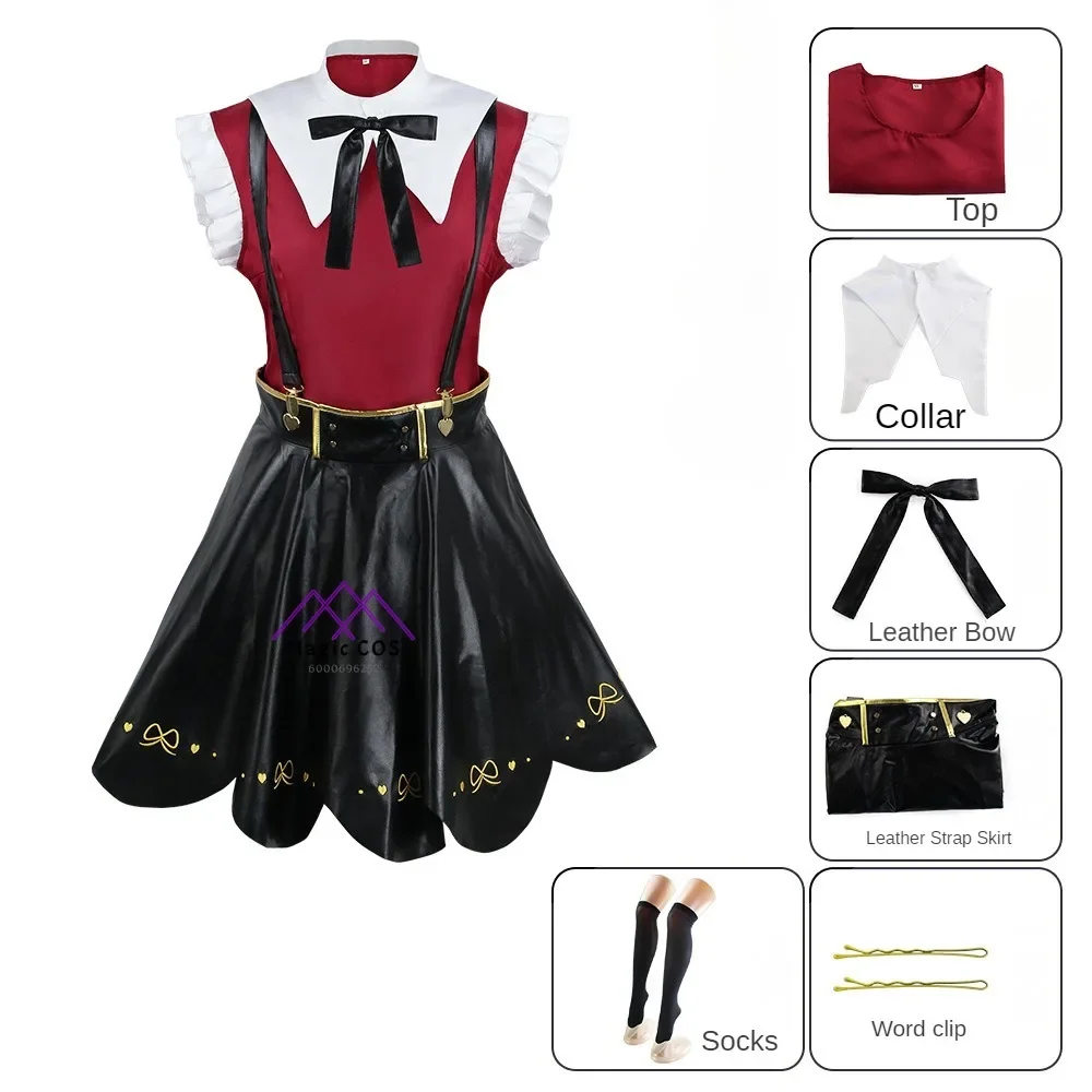 Game NEEDYY Girll OVERDOSEE K Angel SugarCosplay Costume Lolita Photo-Ready Halloween Sailor Suit School Uniform Party Essential