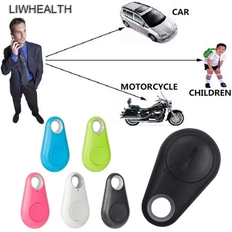 Liwhealth Bluetooth Anti Lost GPS Tracker Air For Kids Car Pet Children Key Tags Mini Tracker For Apple Android BT Safe Tag