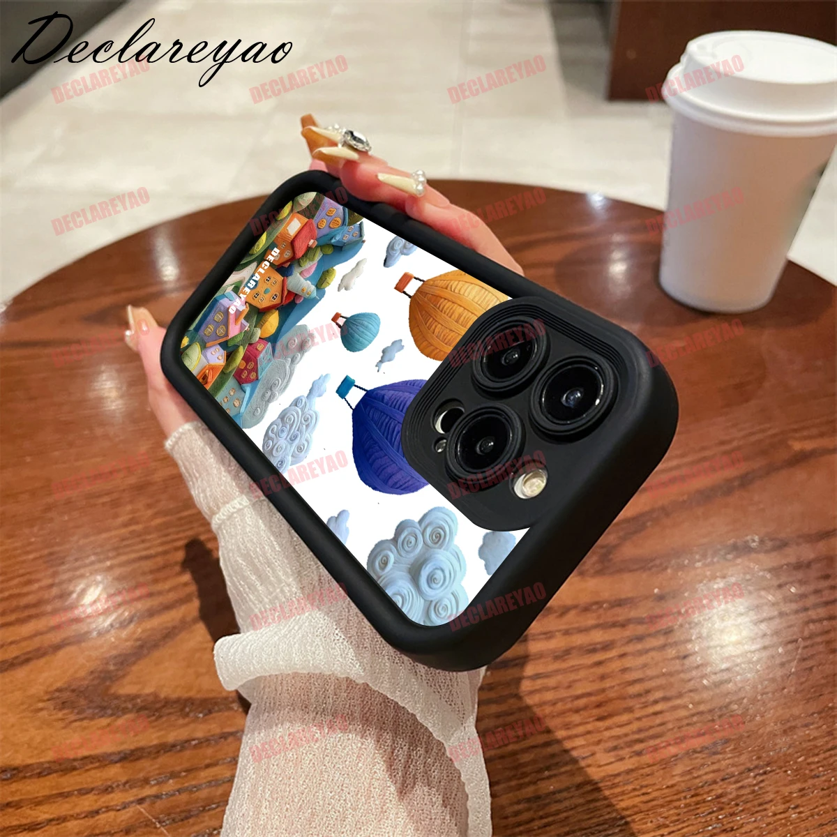 DECLAREYAO حافظة رفيعة من مادة TPU الناعمة لهاتف Google Pixel Pro 8 8A 7 مقاومة للصدمات