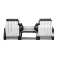 Commercial Gym Fitness 20kg Adjustable Dumbbell Set