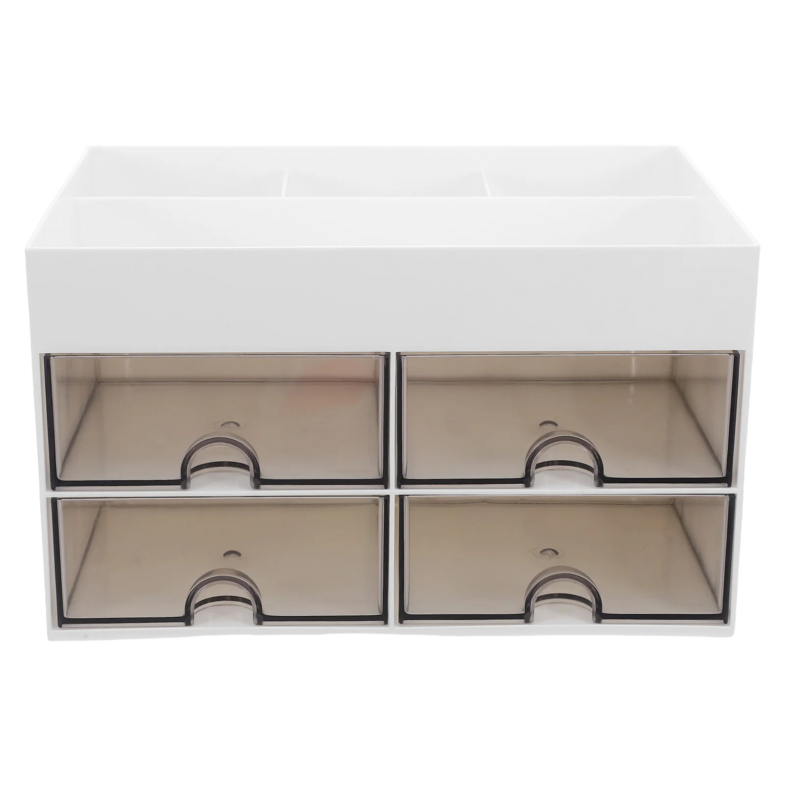 

Compact Plastic Desktop Organizer Multifunctional Office Desk Storage Box Pen Pencil Holder Stationery Desk Supply Organizer