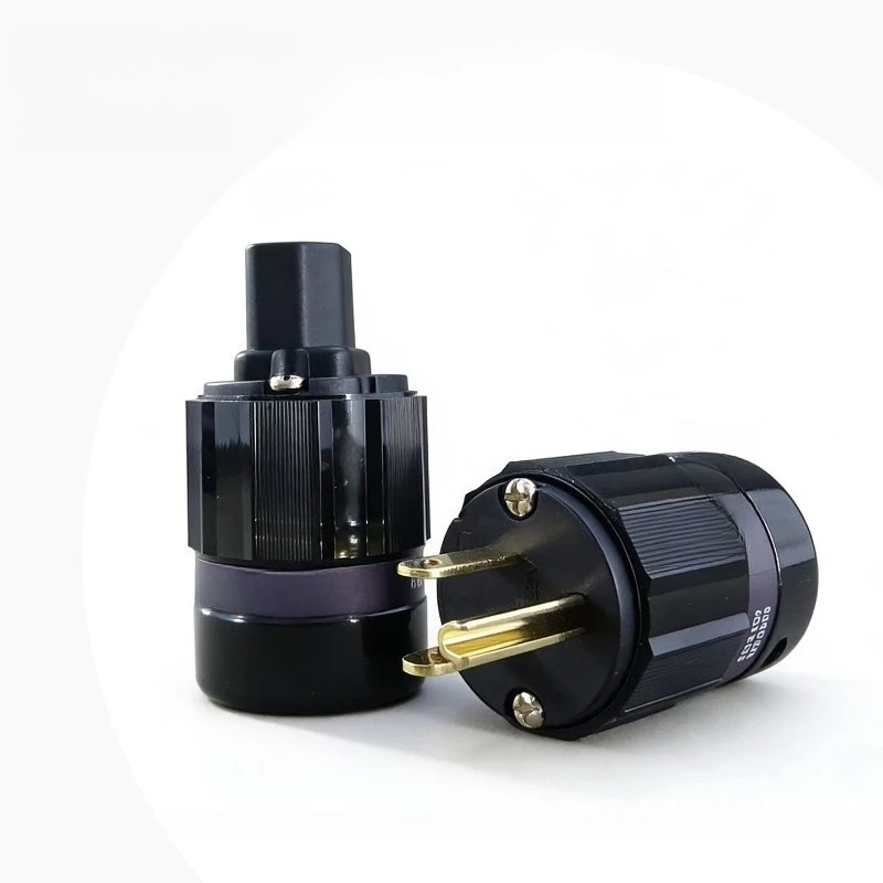 American Standard Hifi Audio Plug - Ingenious Sound, Real Gold Is Not Plated with False Name