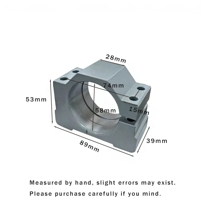 Spindle Clamp Bracket Motor Mount Holder for CNC Machine
