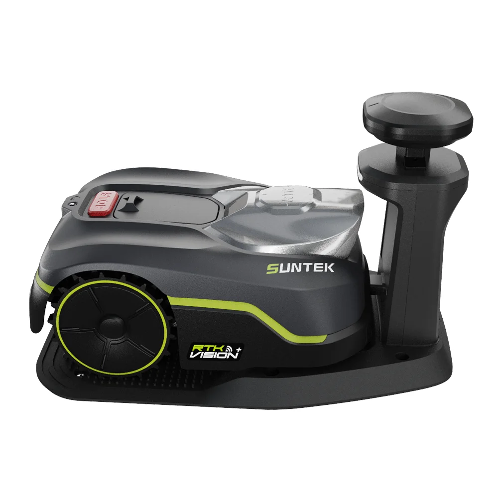 STLF WJW 2025 جديد جزازة العشب الكهربائية روبوت جزازة آلية 500/800/1500 بطارية ليثيوم أيون تعمل بالطاقة فرش السيارات روبوت جزازة العشب