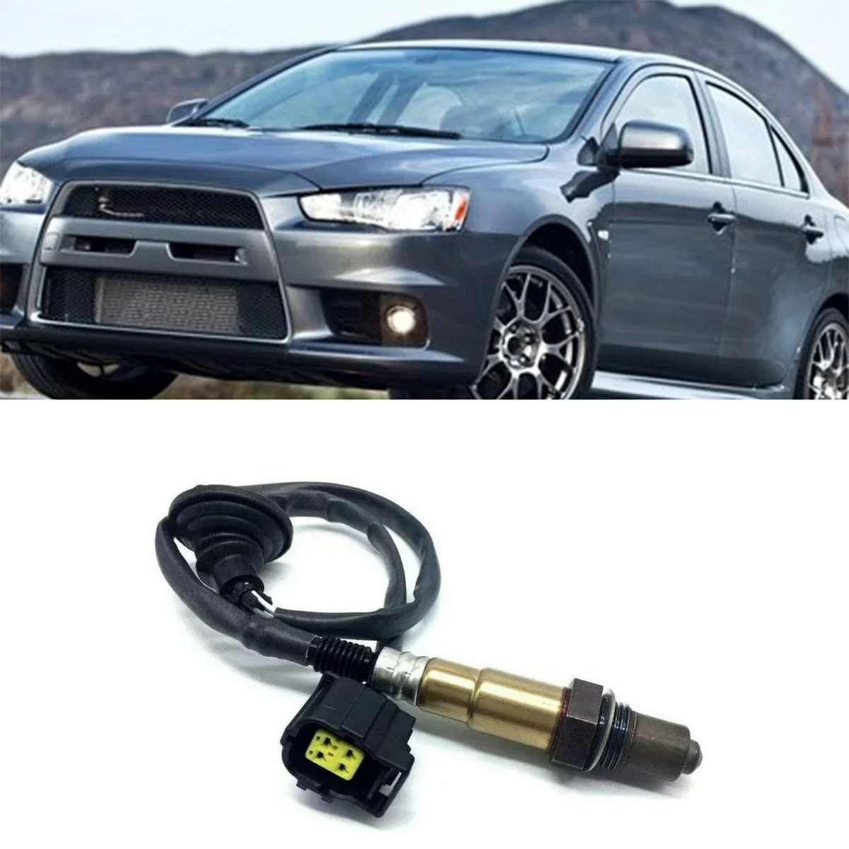 1588A144 Oxygen Sensor Air Fuel Ratio Oxygen Sensor for Mitsubishi Lancer VIII(CY A,CZ A) Sportback (CX A)1.5 L 2007/10-