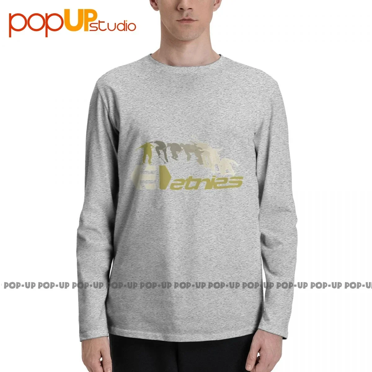 Etnies Skateboarding Skate Long Sleeve T-Shirts T-shirt Tee Rare Daily Classic High Quality