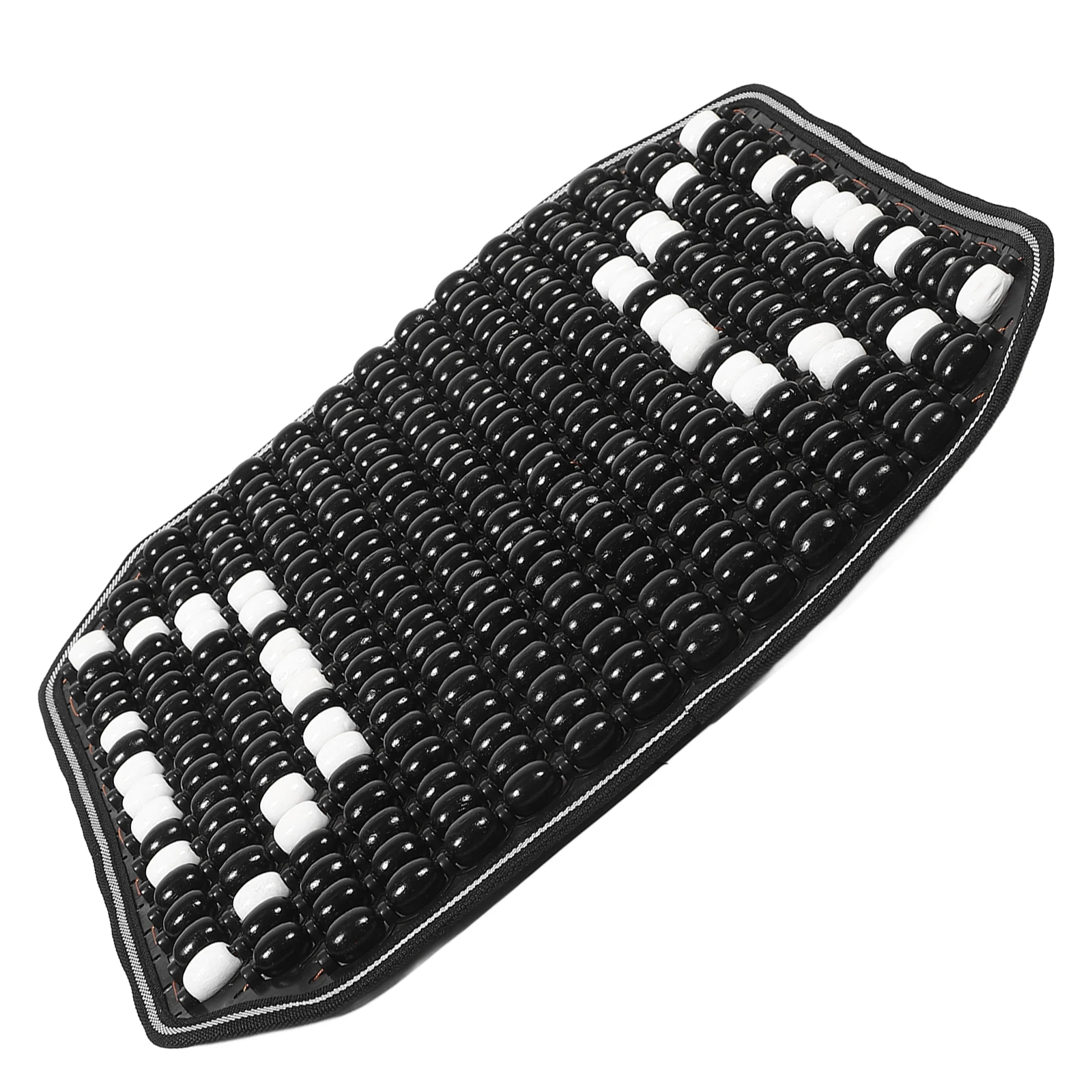 

Wood Beaded Car Seat Cushion Breathable Cooling Pad Universal Size Massage Support Car Seat Cover Auto Chair Mat