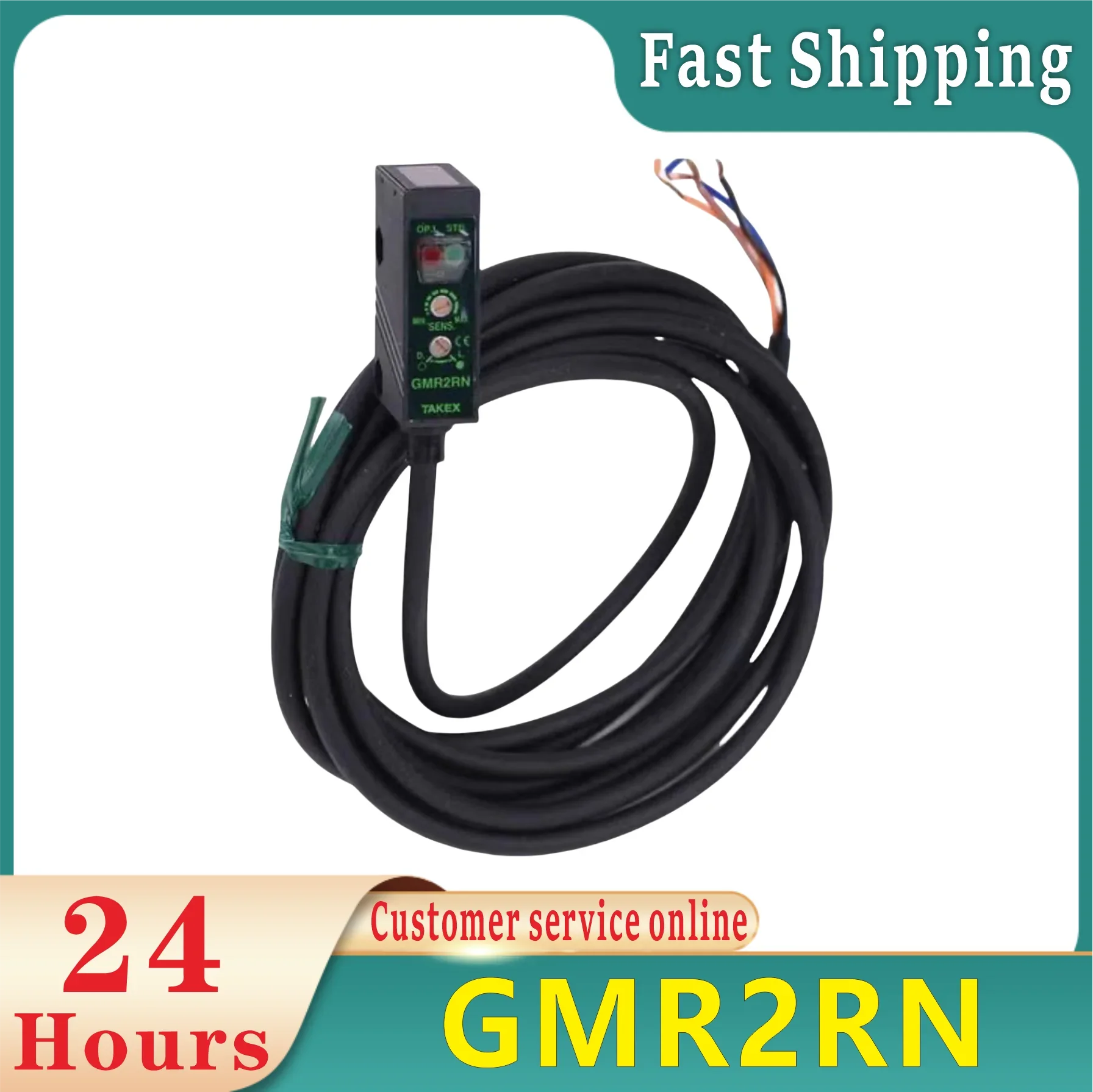 Novo sensor fotoelétrico de reflexão difusa original gmr2rsn gmr2rn gmr2rs gmr2r