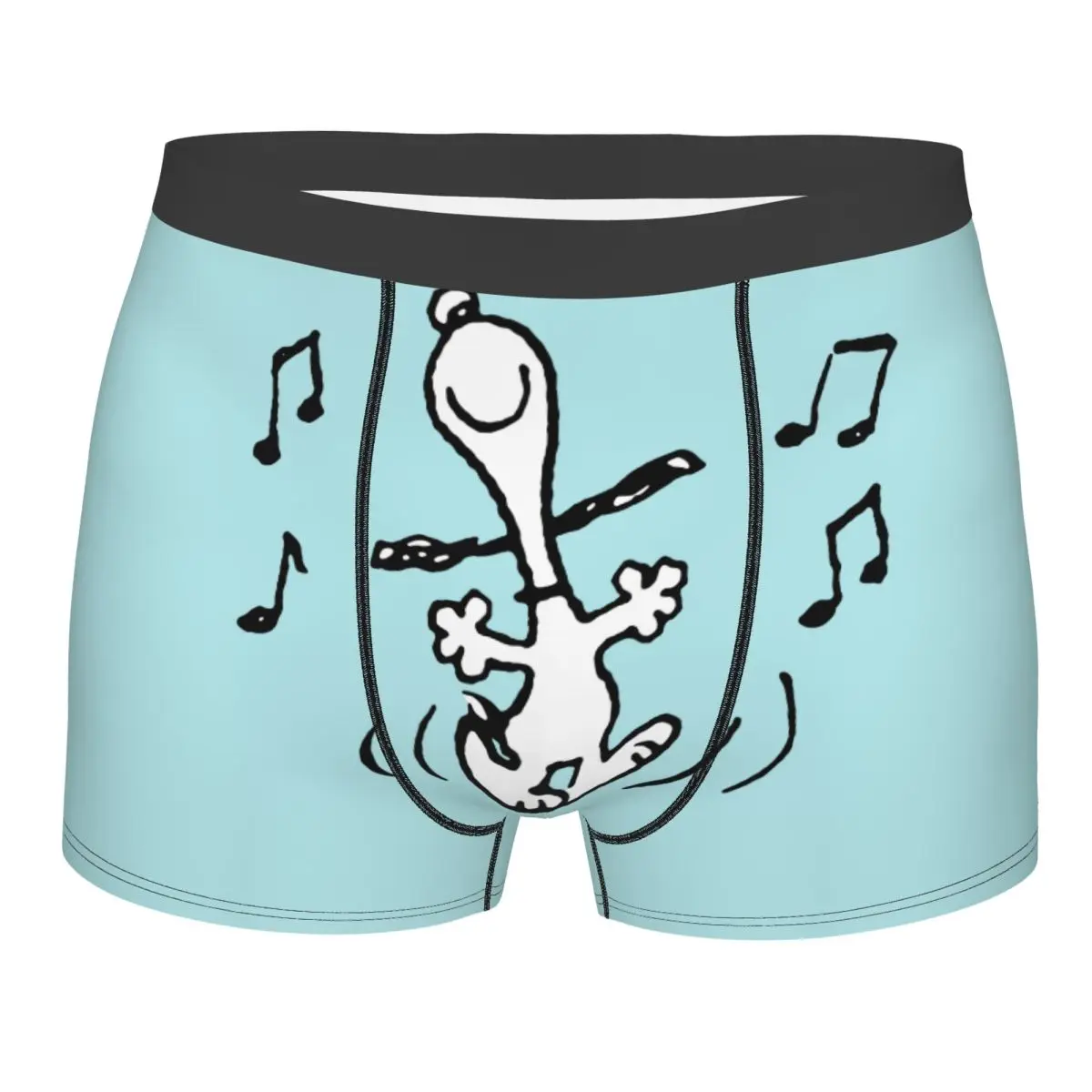 

Мужские трусы-боксеры Snoopy, шорты, нижнее белье со средней талией, мужские новые длинные трусы больших размеров с героями мультфильмов