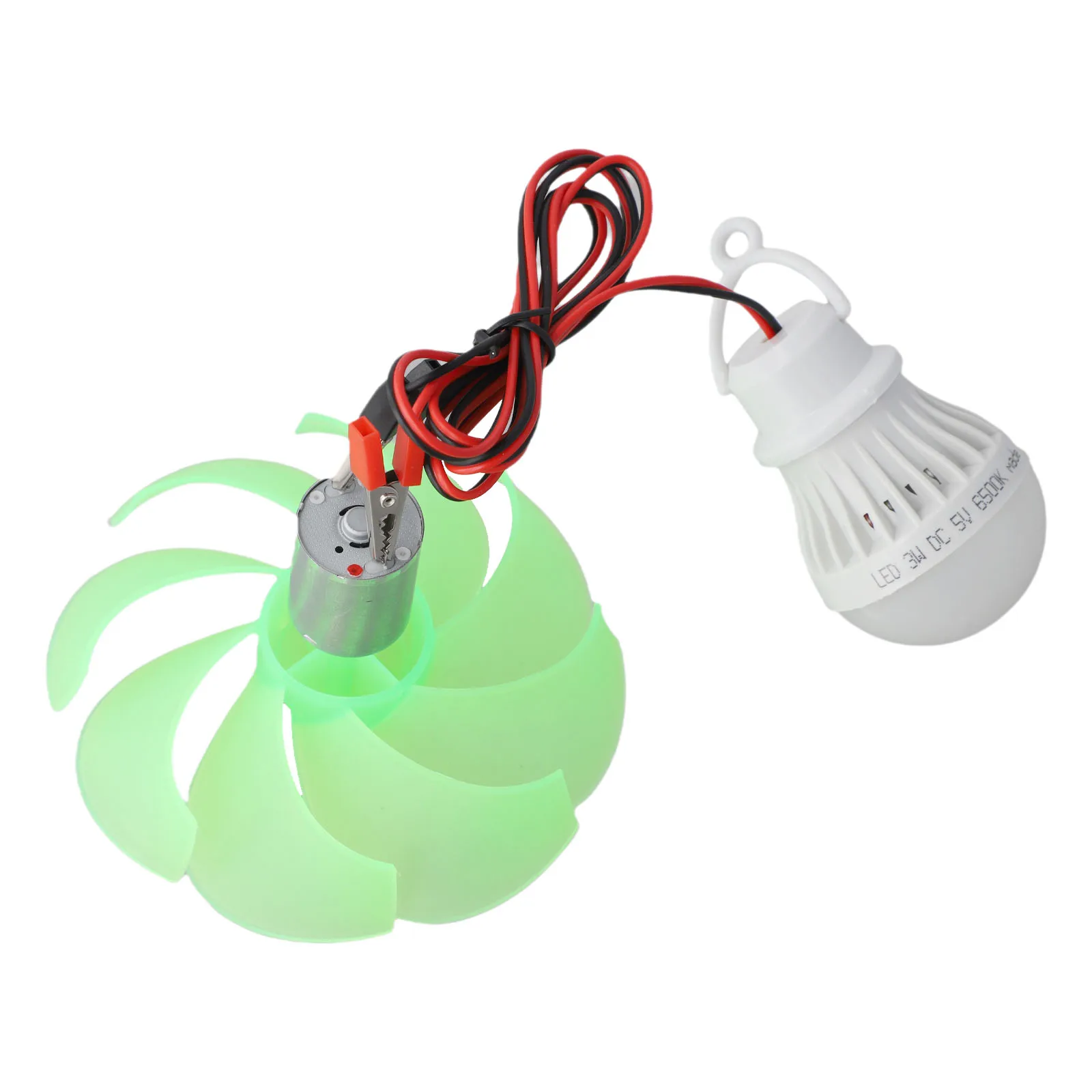 120mm Wind Turbine Accessories DIY Wind Power Generator Set Wind Power Generator High Wind Flow Efficiency USB Voltage Regulator