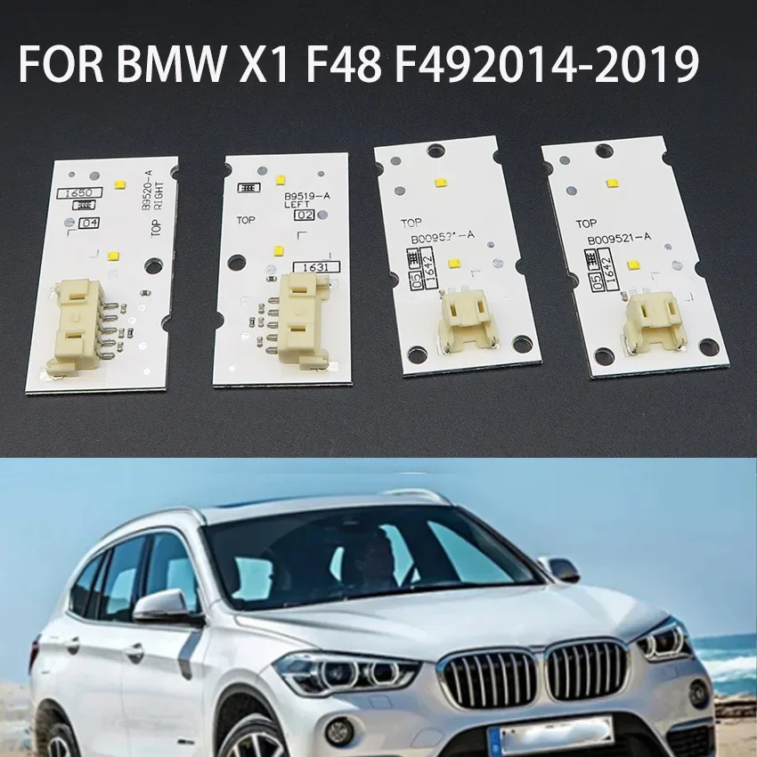 NEW FOR BMW X1 F48 F49 2014-2019 Car Hernia Headlights DRL Chip Ballast LED Boards Yellow Direct Replacement Bright Yellow