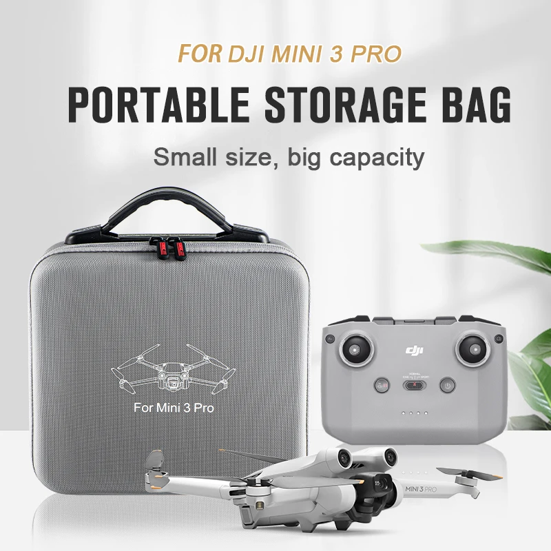 for DJI Mini 3 Pro Drone Accessories Portable Storage Bag Shockproof Lining Hard Shell Box Pressure Resistance Waterproof Case