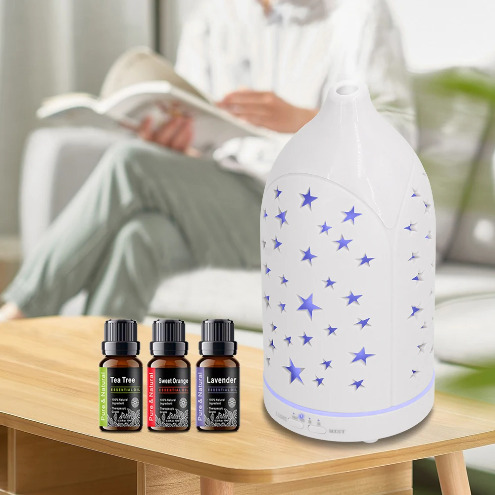 

Aromatherapy Diffuser 7 Colors, Quiet, Auto Shut Off Perfect for Gifts