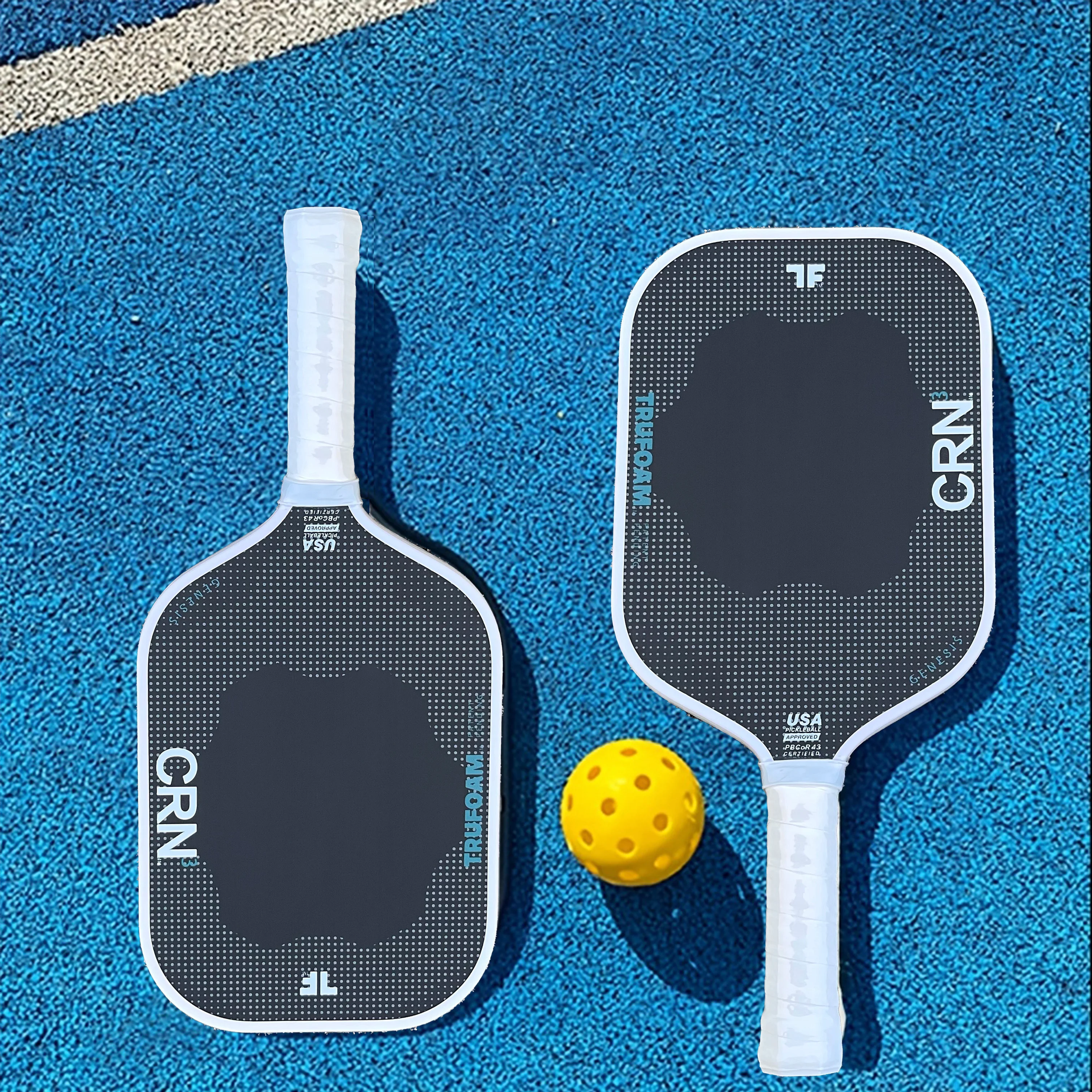 MONDEX ألياف الكربون Gen-4 رغوة الأساسية مضرب كرة المخلل توسيع الحلو بقعة CRB Trufoam Pickleball Paddle700 مضرب ألياف الكربون #4