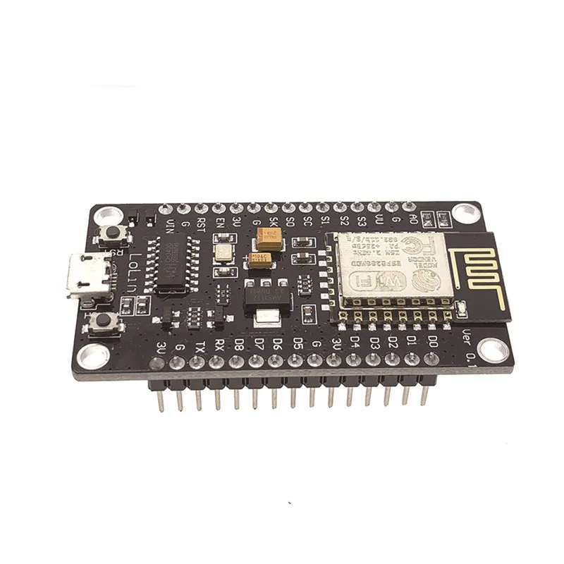 Módulo sem fio nodemcu v3 ch340 lua wifi internet das coisas placa de desenvolvimento esp8266 com antena pcb e porta usb para arduino