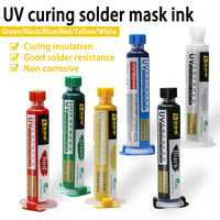 10CC UV Curing Solder Mask Ink Resistance Green Oil for PCB BGA Circuit Board Protect Paint Electronic Repair Tools