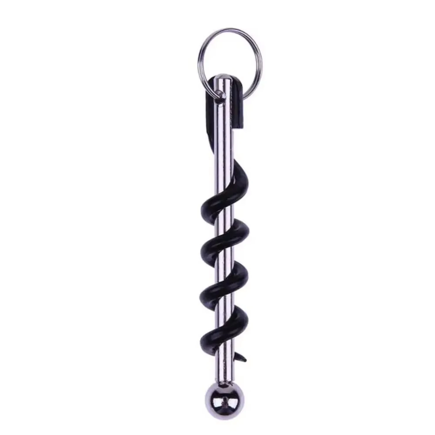 

Bottle Opener Outdoor Mini EDC Cork Screw Red Wine Bottle Opener Keyring Tool Multi-functional Camping Survival Equipment Tool