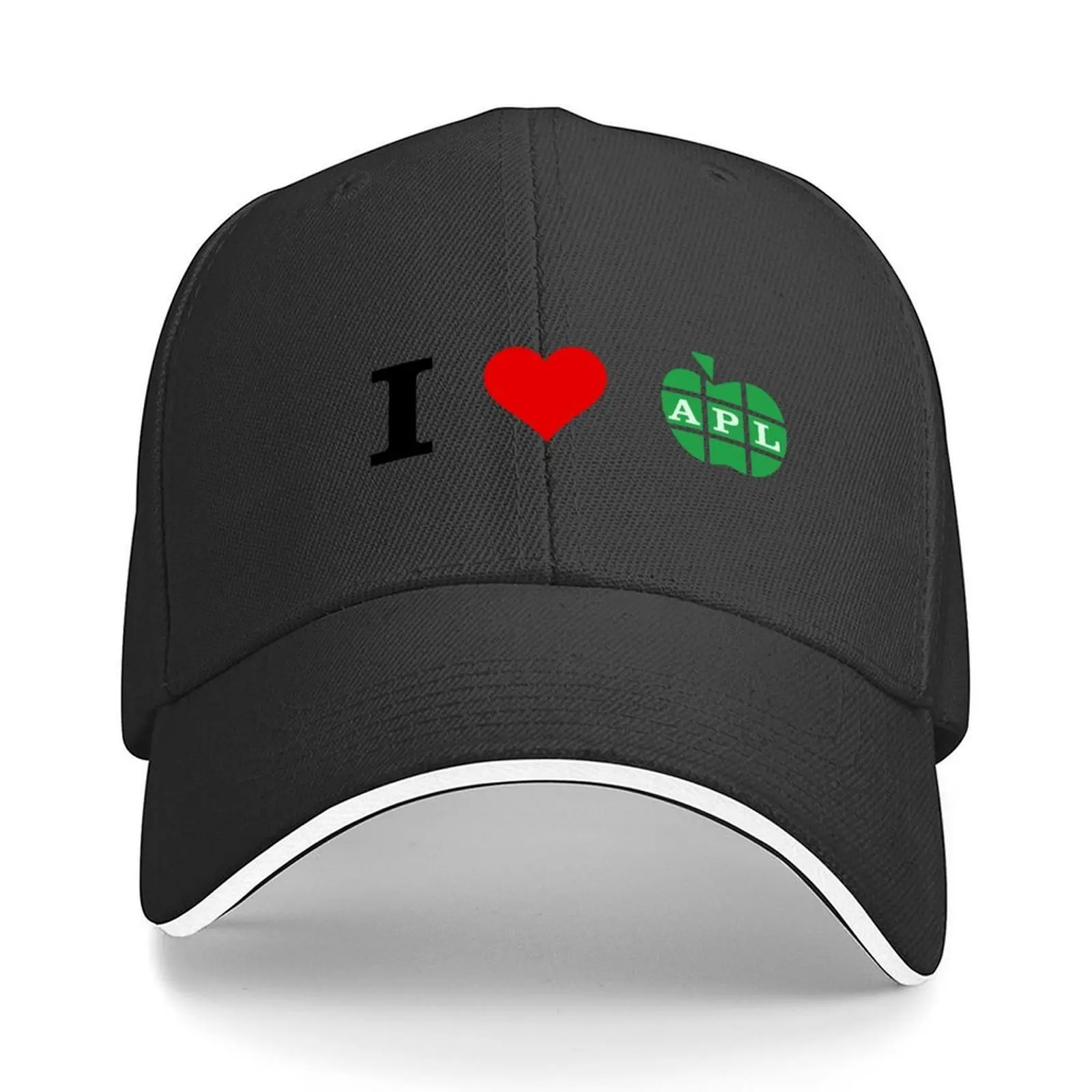 

I APL - light background Baseball Cap tactical cap sailor cap for men Golf Hat Man party Hat Men's Caps Women's