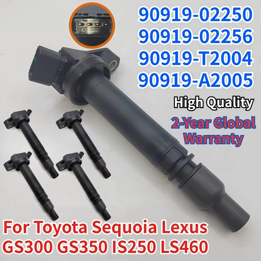 

Car ignition coil 9091902250 For Toyota Sequoia Lexus GS300 GS350 IS250 LS460 90919-02250 90919-02256 90919-A2005 90919-T2004