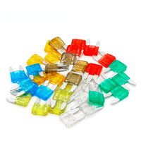 35pcs MIXED Mini Blade Fuse AUTO Car 5 7.5 10 15 20 25 30 AMP